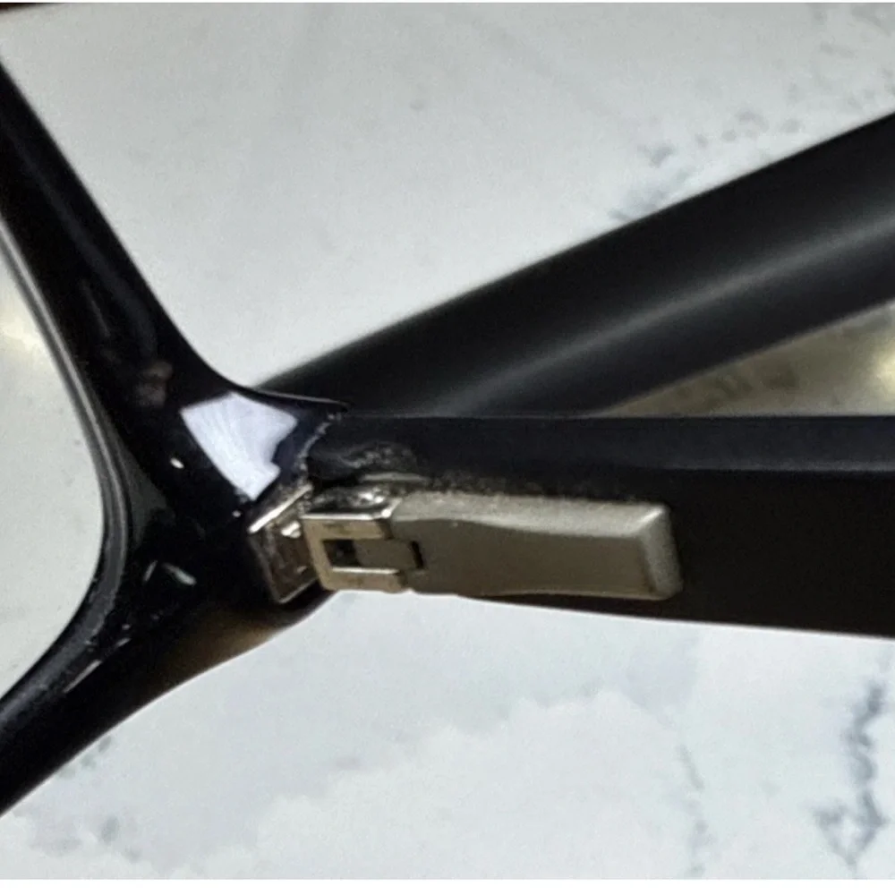 Guess GU195 Black Rectangular Eyeglasses Frames Only‎ Prescription Ready Glasses